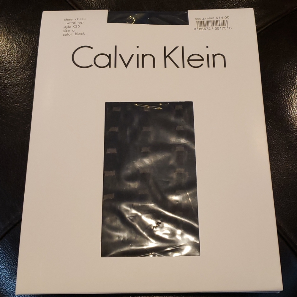 Calvin Klein tights.